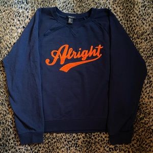 graphic tufted pullover